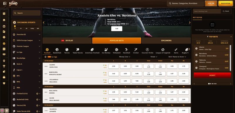 When I logged into Lizaro Casino, I was greeted by a splash screen that read “Welcome to the future of online gaming.” The first thing I noticed was a countdown timer flashing 30 seconds to the next big jackpot. That kind of urgency is rare in UK casinos,